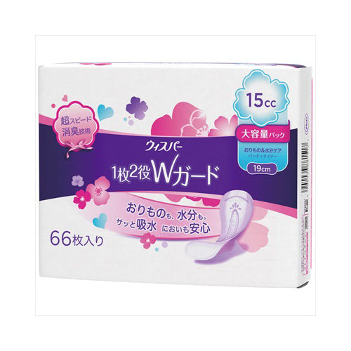 ウィスパーWガードおりもの＆水分ケア15CC66 – SOHSHOP