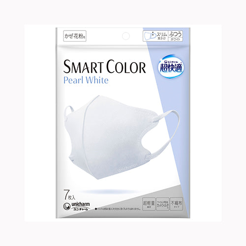 ユニ・チャーム 超快適ＳＭＡＲＴ　ＣＯＬＯＲ　Ｐｅａｒｌ　Ｗｈｉｔｅふつう７枚 メール便対応