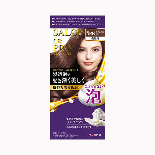 ダリヤ サロンドプロ　泡のヘアカラー・エクストラリッチ（白髪用）５ＲＢ＜ダークロイヤルブラウン＞