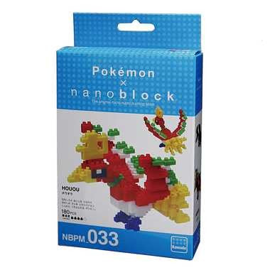 【送料無料】NBPM_033 ナノブロック　ポケットモンスター　ホウオウJANCODE4972825208526